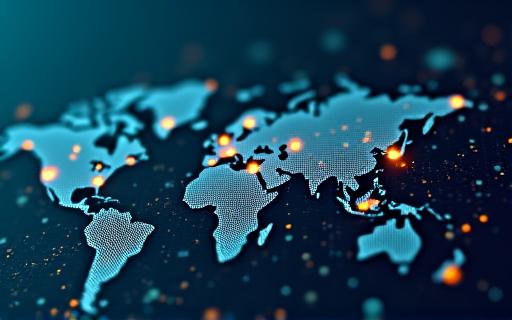Data visualization graph showing personalized travel recommendations